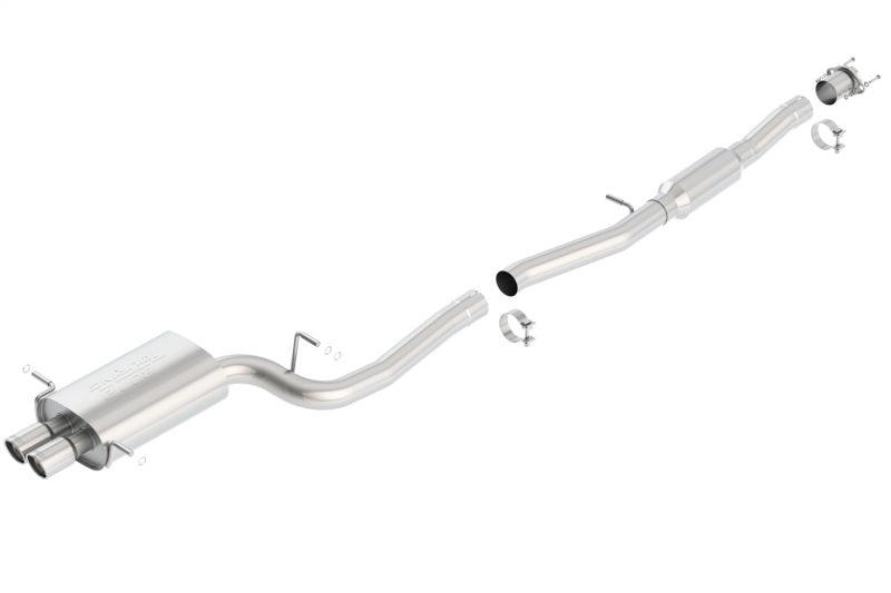 Borla - 02-07 WRX Twin Tip Hush Catback Exhaust on BOLTMotorsports